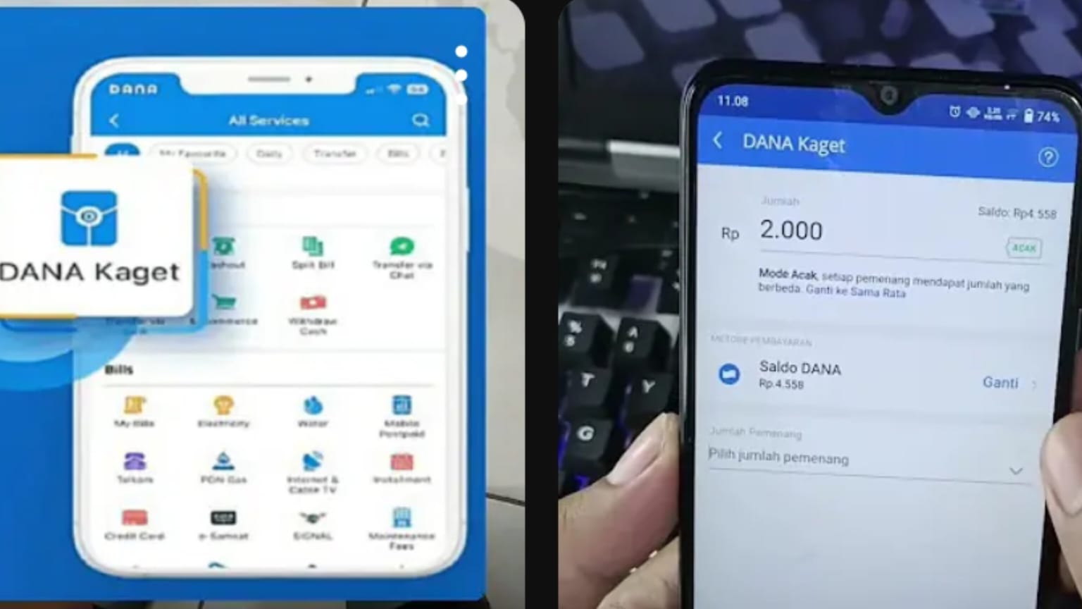 Modal Pakai Aplikasi Penghasil Saldo DANA, Tiba-tiba Akun Anda Terisi Rp800.000, Begini Caranya!