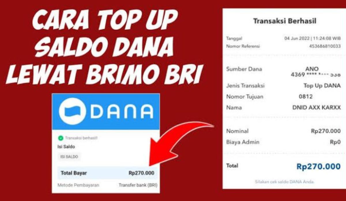 Simak Cara Mudah Transfer Saldo DANA lewat Bank BRI Brimo, Anti Ribet! 