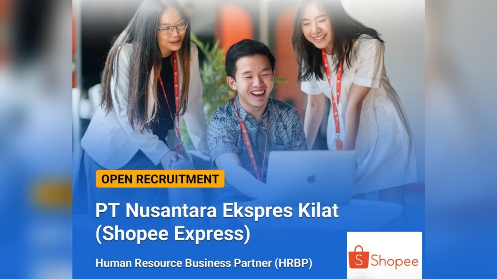 Lowongan Kerja Terbaru PT Nusantara Ekspres Kilat (Shopee Express) untuk Sarjana S1, Bisa Lamar di Sini