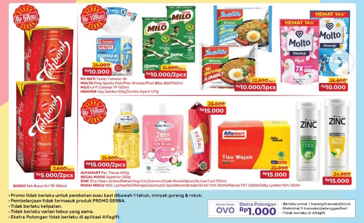 Katalog Promo Bikin Untung Alfamart hingga 31 Juli 2023, 3 Mie Goreng Jumbo hanya Rp10.000 Aja