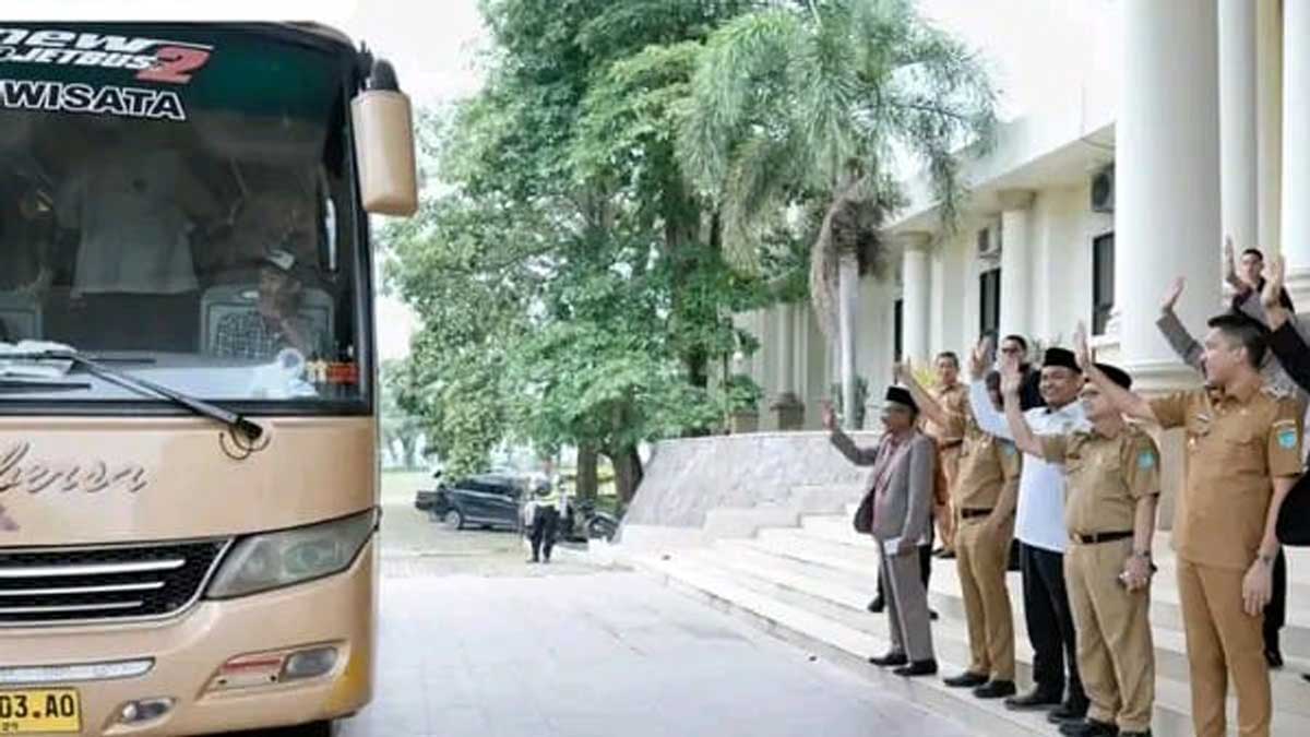 Bupati Ogan Ilir Lepas 47 Kafilah Menuju STQH XXVIII di PALI, Ini Pesan Panca