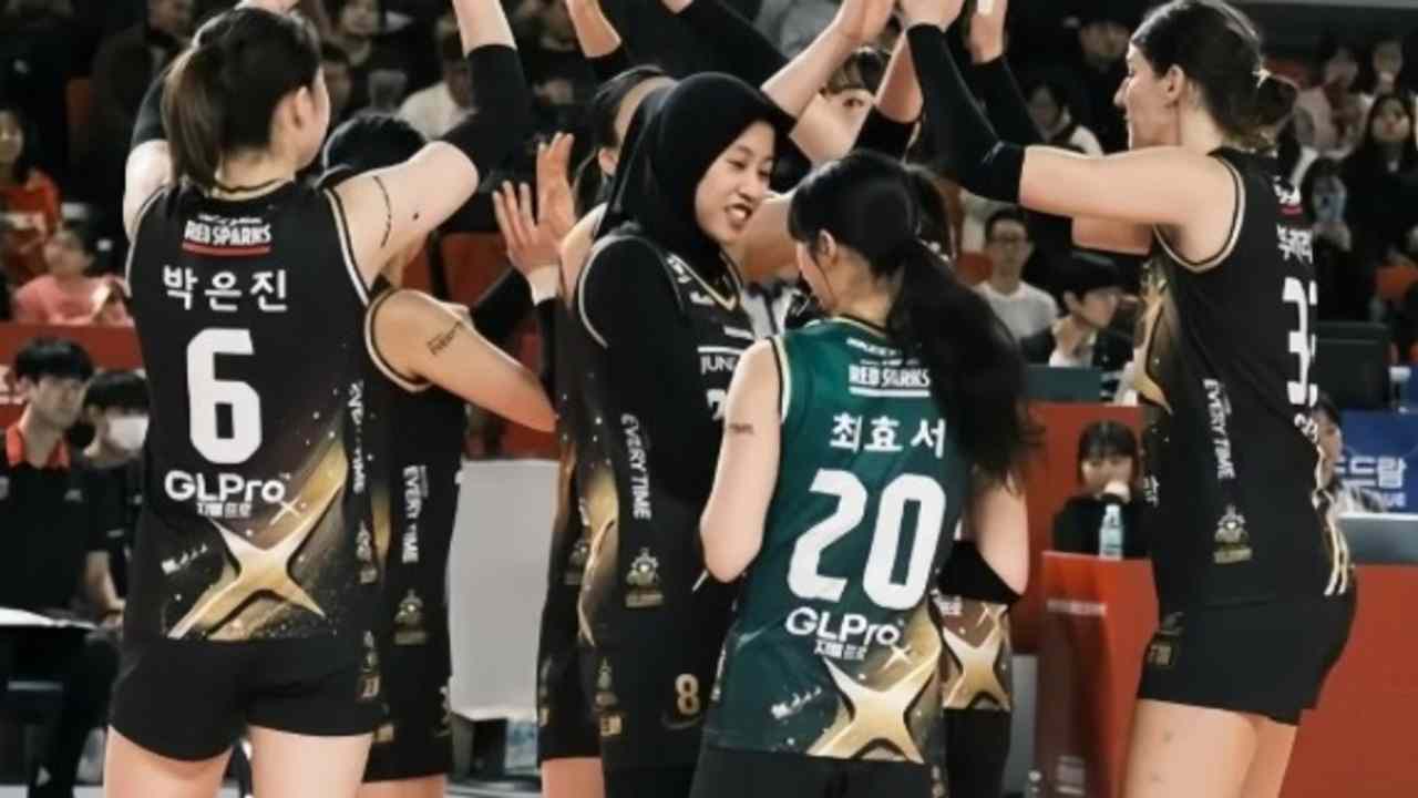 DRAMATIS! Red Sparks Kalahkan AI Peppers 3-2, Raih 7 Kemenangan Beruntun