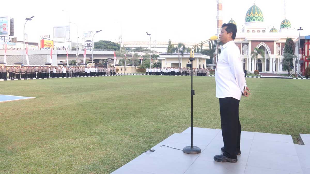 Dirintelkam Polda Sumsel Pimpin Apel Pagi, Tekankan Profesionalisme dan Bijak Menyikapi Isu Publik