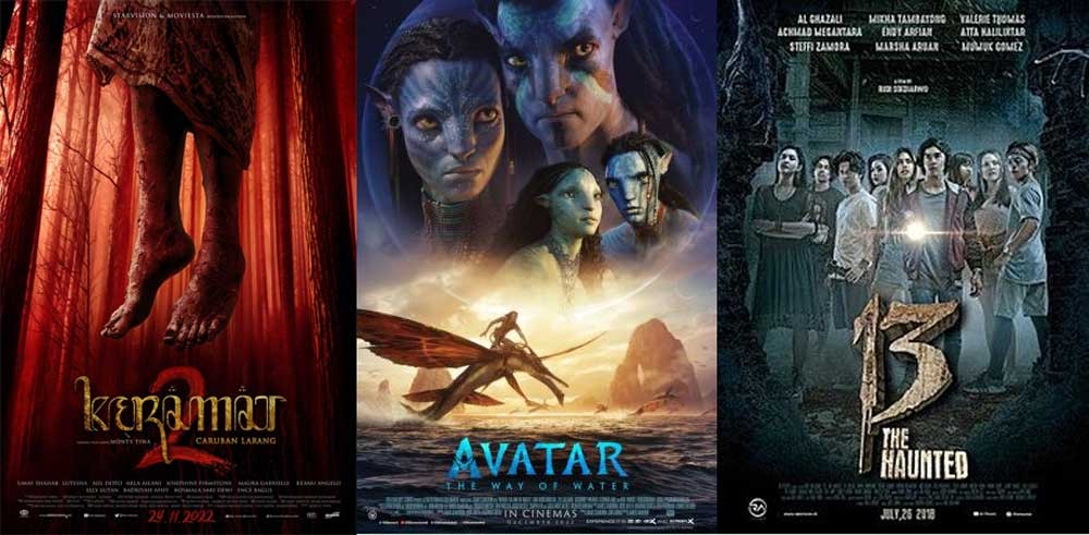 6 Film Sedang Tayang di Bioskop Palembang Desember 2022 ,Cek Harga Tiket dan Jadwalnya Disini!