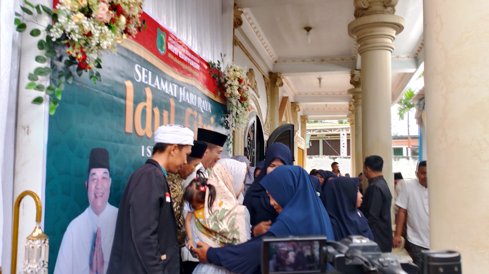 Warga Antusias Hadiri Open House Bupati Muba di Kediaman Pribadi