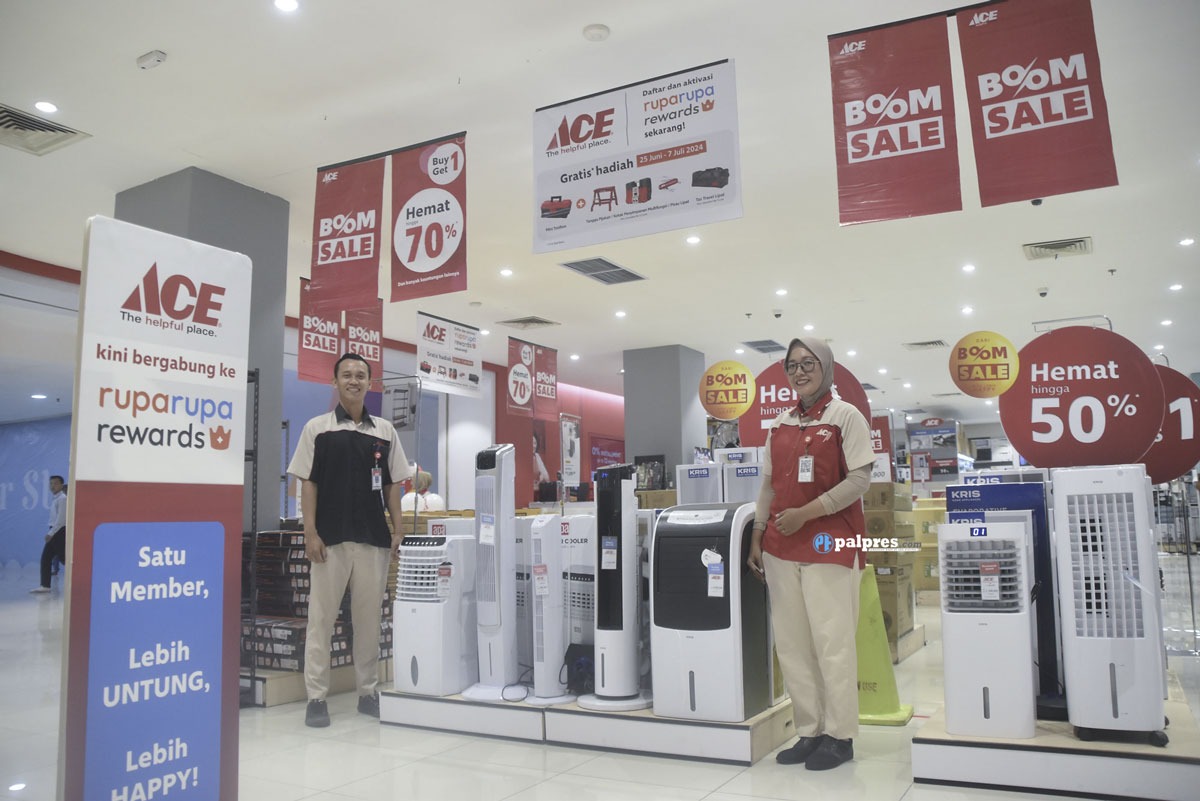 ACE Indonesia di PS Mall Kembali Dibuka, Banjir Promo Beli 1 Gratis 1 hingga Diskon 70 Persen