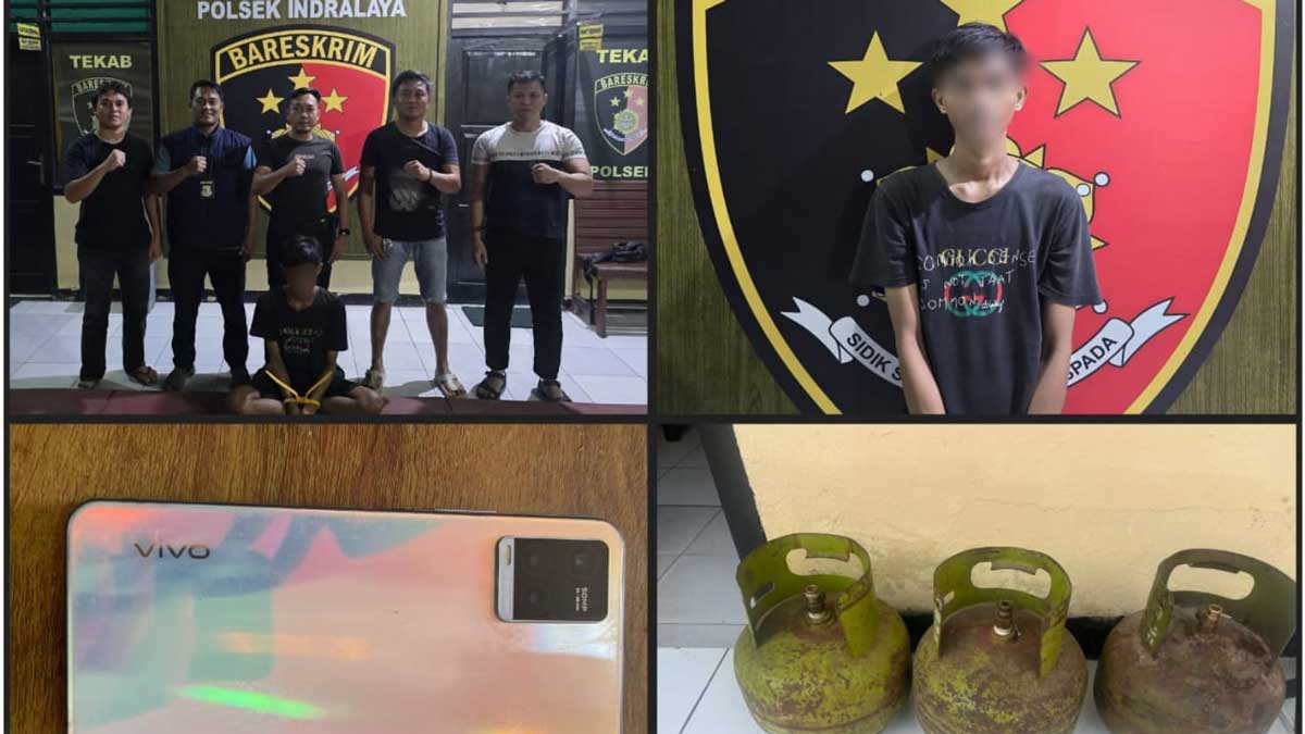 Terekam CCTV Jelas! Pencuri Rumah di Indralaya Mulia Tak Berkutik Saat Dijemput Polisi