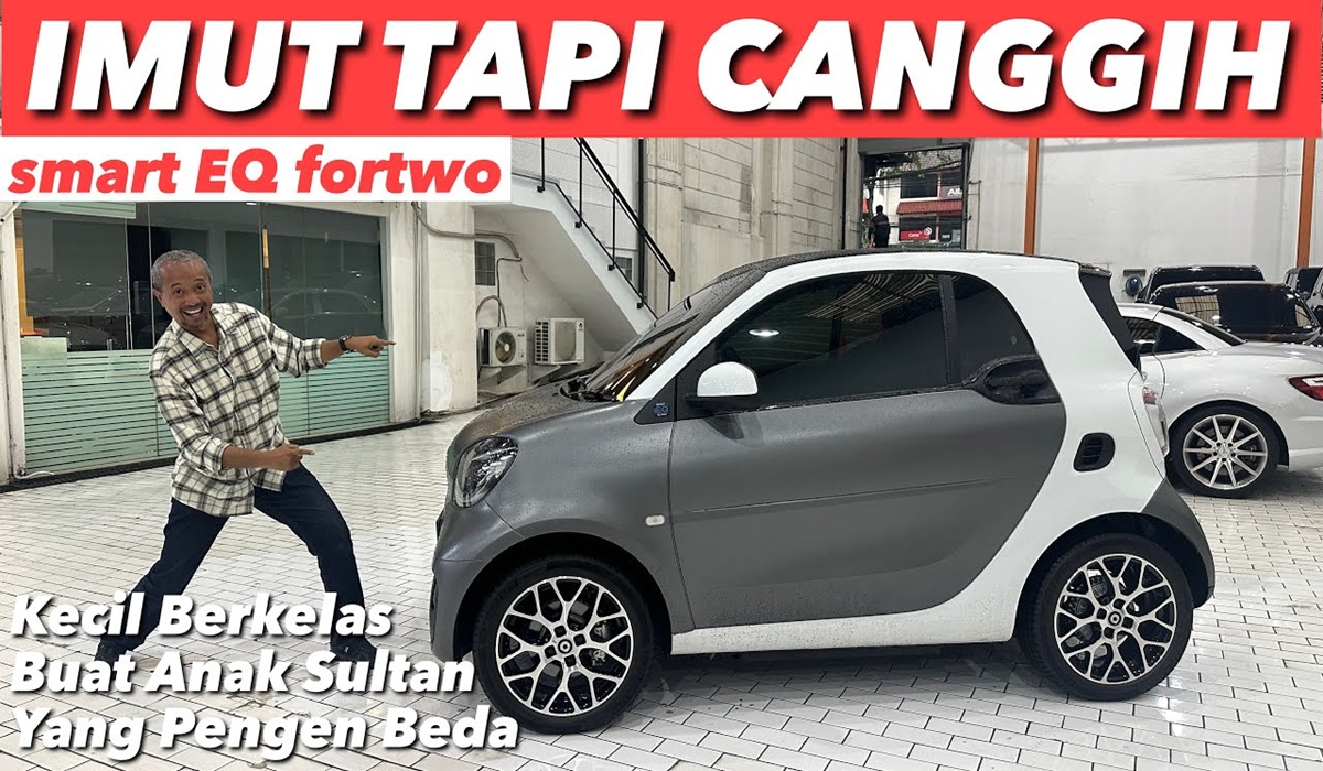 Smart EQ fortwo: Mobil Listrik Mungil dengan Kualitas Premium