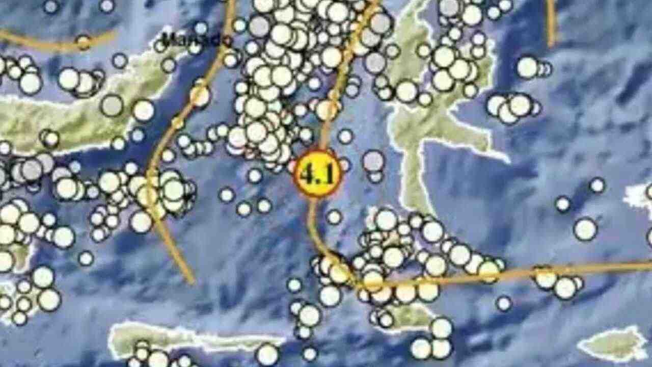 Gempa Magnitudo 4.1 Pagi Ini Guncang Tidore Maluku Utara, Disini Titik Episentrumnya