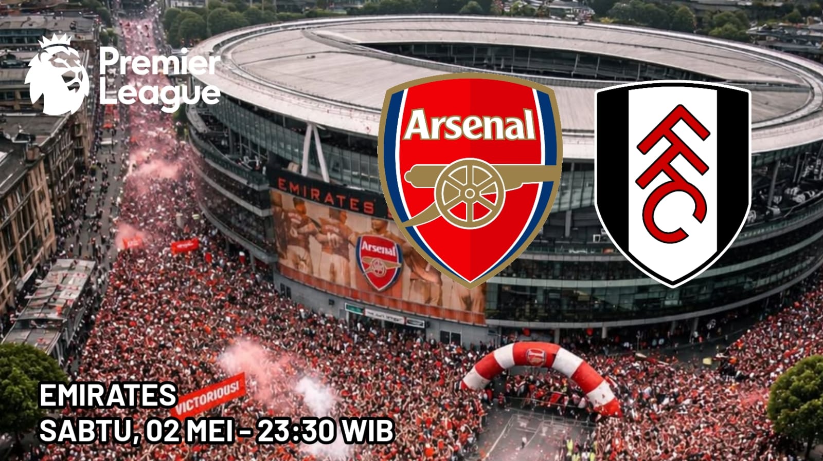 Liga Premier Arsenal vs Fulham: Mengamankan Poin Puncak Klasemen di Laga Derbi London