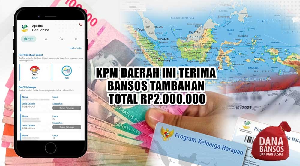 KPM Daerah Ini Terima Bansos Tambahan Total Rp2.000.000, Daerahmu Termasuk Gak?