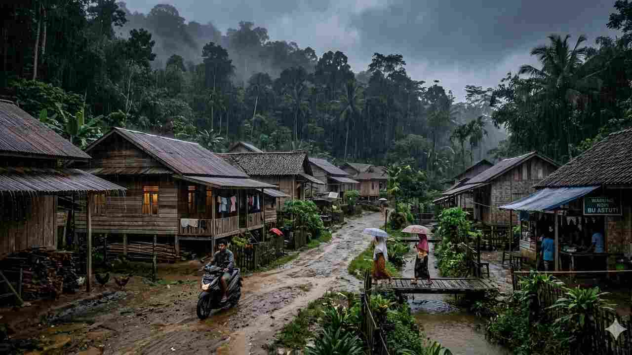 Prakiraan Cuaca Sumsel 9 Juni 2026: Mayoritas Hujan Ringan, Ini Daerah yang Berawan
