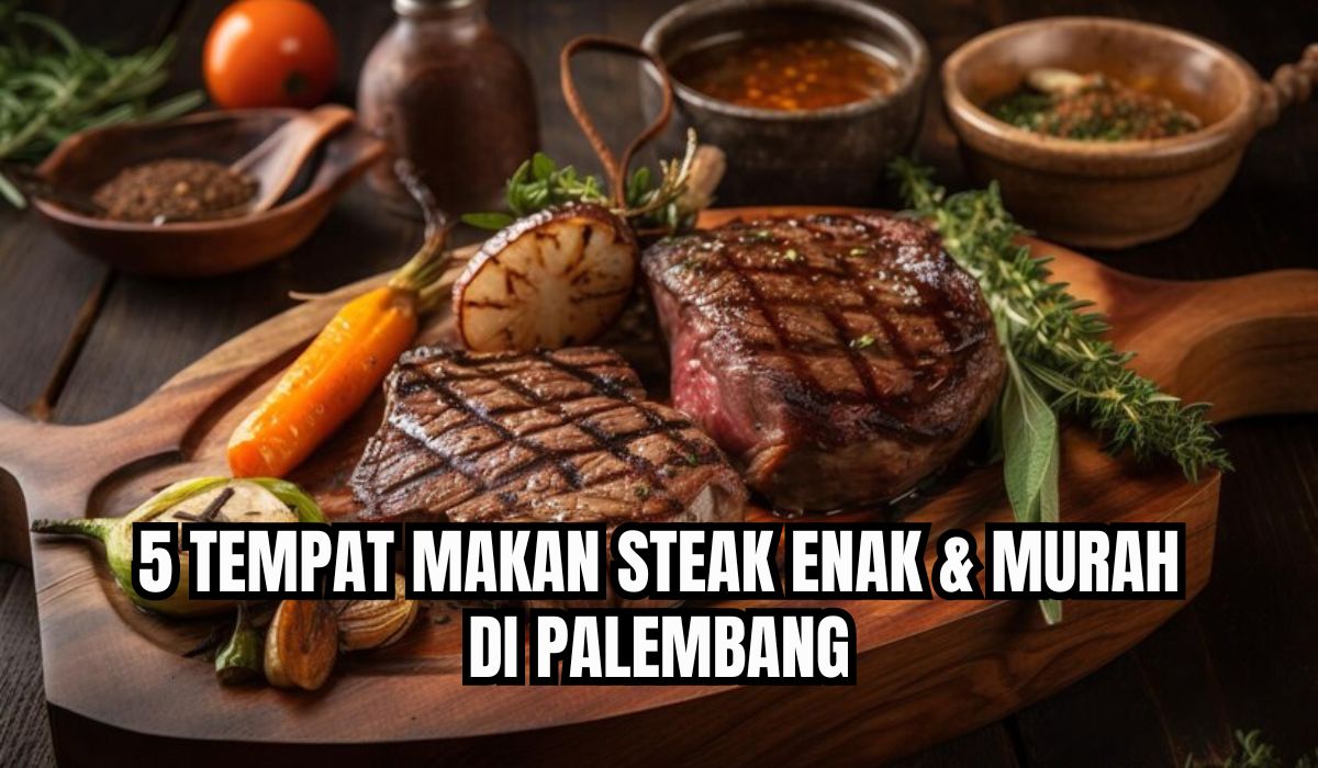 Mampir Yuk! 5 Tempat Makan Steak Enak dan Murah di Palembang, Rasa Bintang Lima Harga Mulai Rp30 Ribu Saja