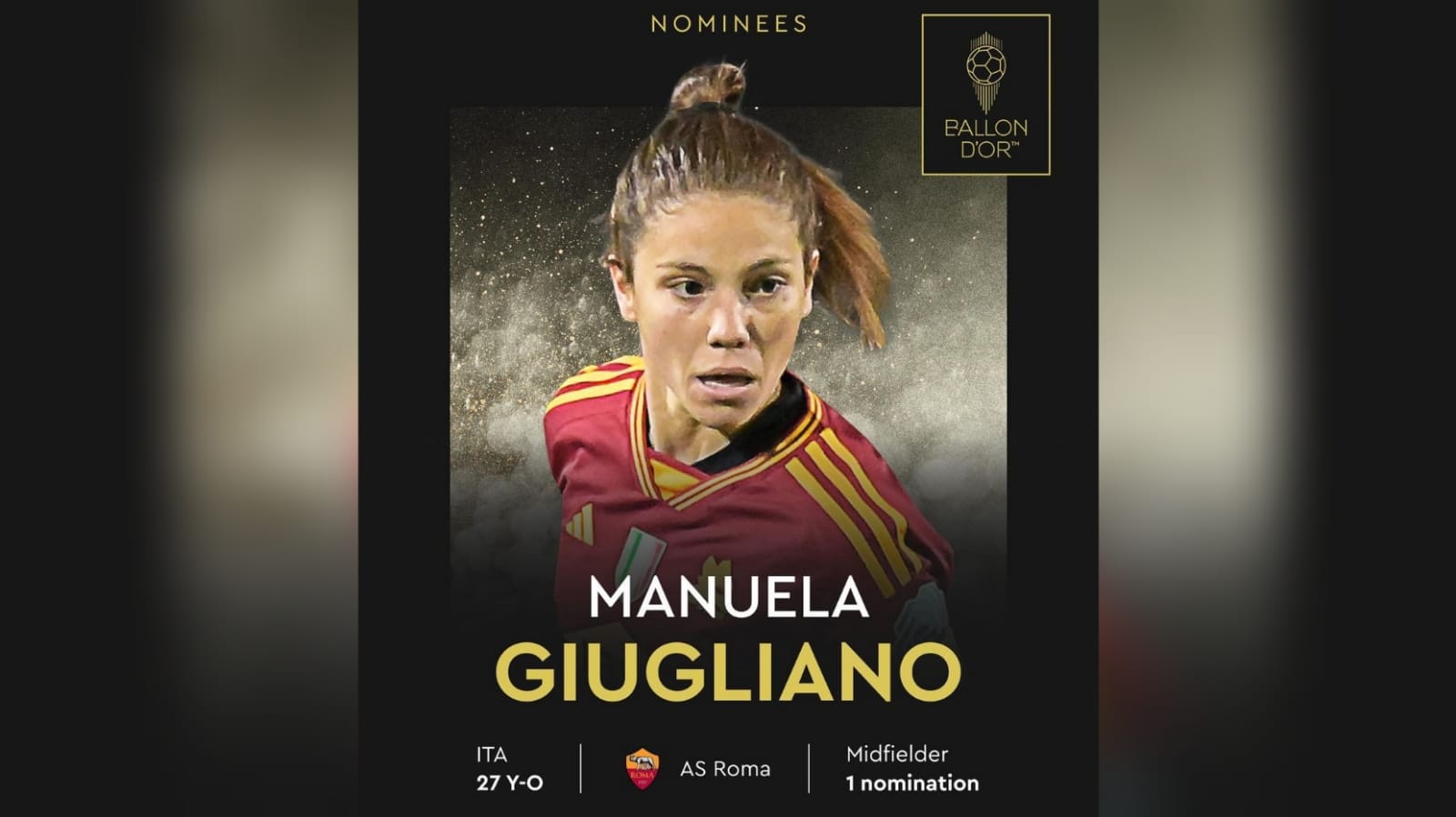 Giugliano Cetak Sejarah: Wanita Italia Pertama Masuk Nominasi Ballon dOr 2024