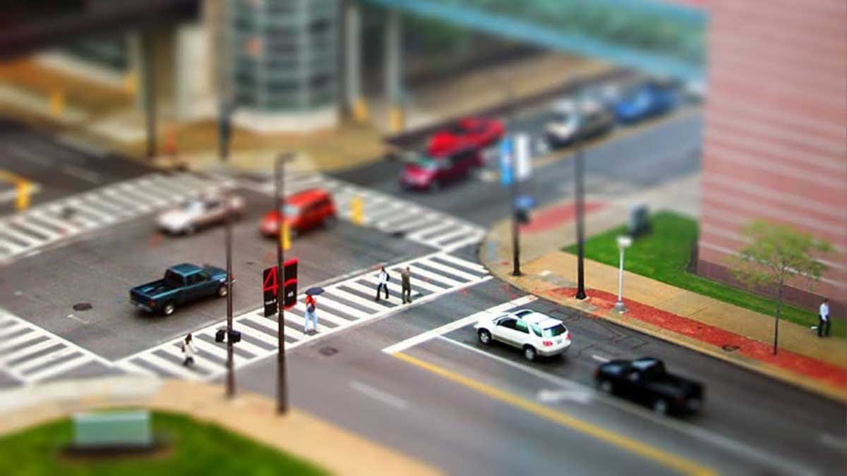 3 Menit Beres! Ini Cara Edit Foto Asli Jadi Miniatur Tilt Shift yang Viral di Tiktok