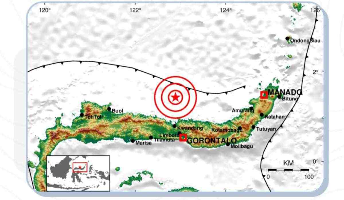 Update BMKG, Gempa 4.4 Magnitudo Pagi Ini Guncang Melonguane Sulut