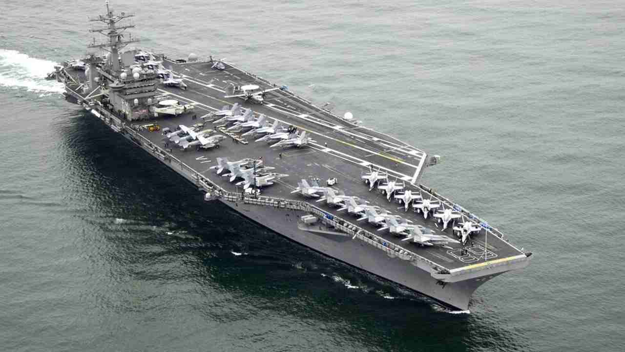 Kapal Induk AS USS Nimitz Lintasi Selat Malaka, Ini Sikap Tegas TNI