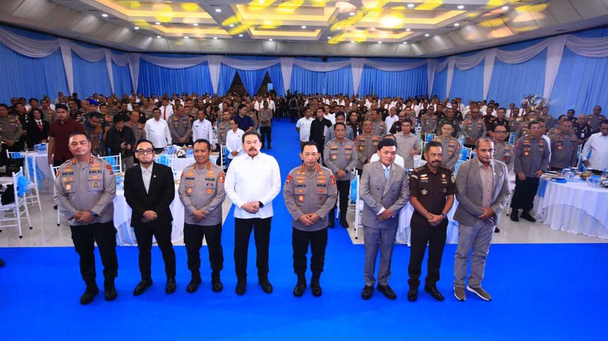 Kapolri Dorong Sinergi Polri - Kejaksaan agar Penanganan Perkara Lebih Efektif di Era KUHP - KUHAP Baru