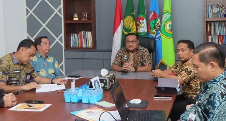 Sekda Lubuk Linggau H Trisko Defriyansa Pimpin Rapat Tenaga Non-ASN yang Tidak Terdata di Database