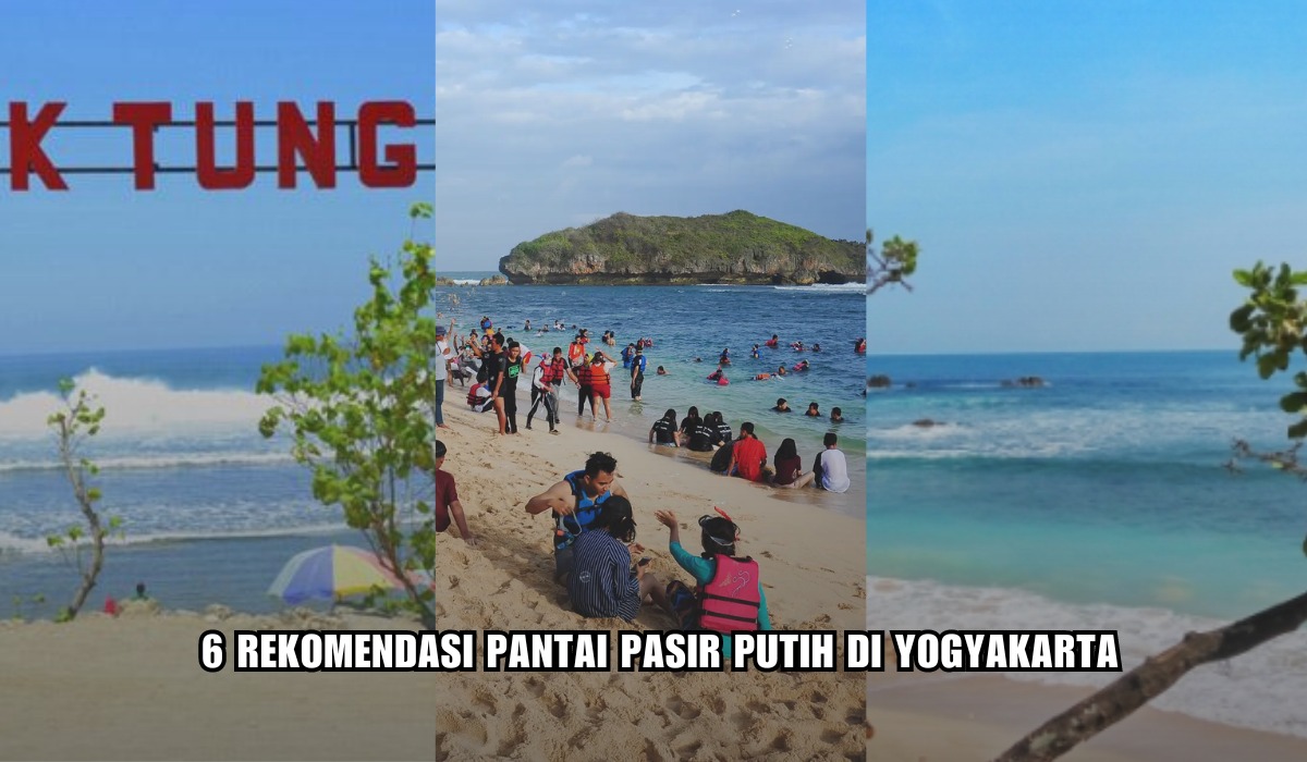 6 Rekomendasi Pantai Pasir Putih di Yogyakarta yang Panoramanya Eksotis, Liburan Akhir Tahun Semakin Berkesan