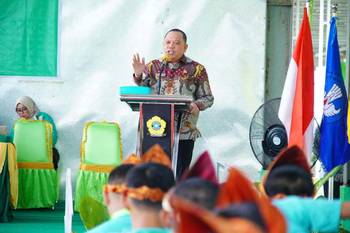 Kunjungi Fakultas Pertanian Unsri, Pj Bupati Muba Beri Motivasi Mahasiswa Baru 