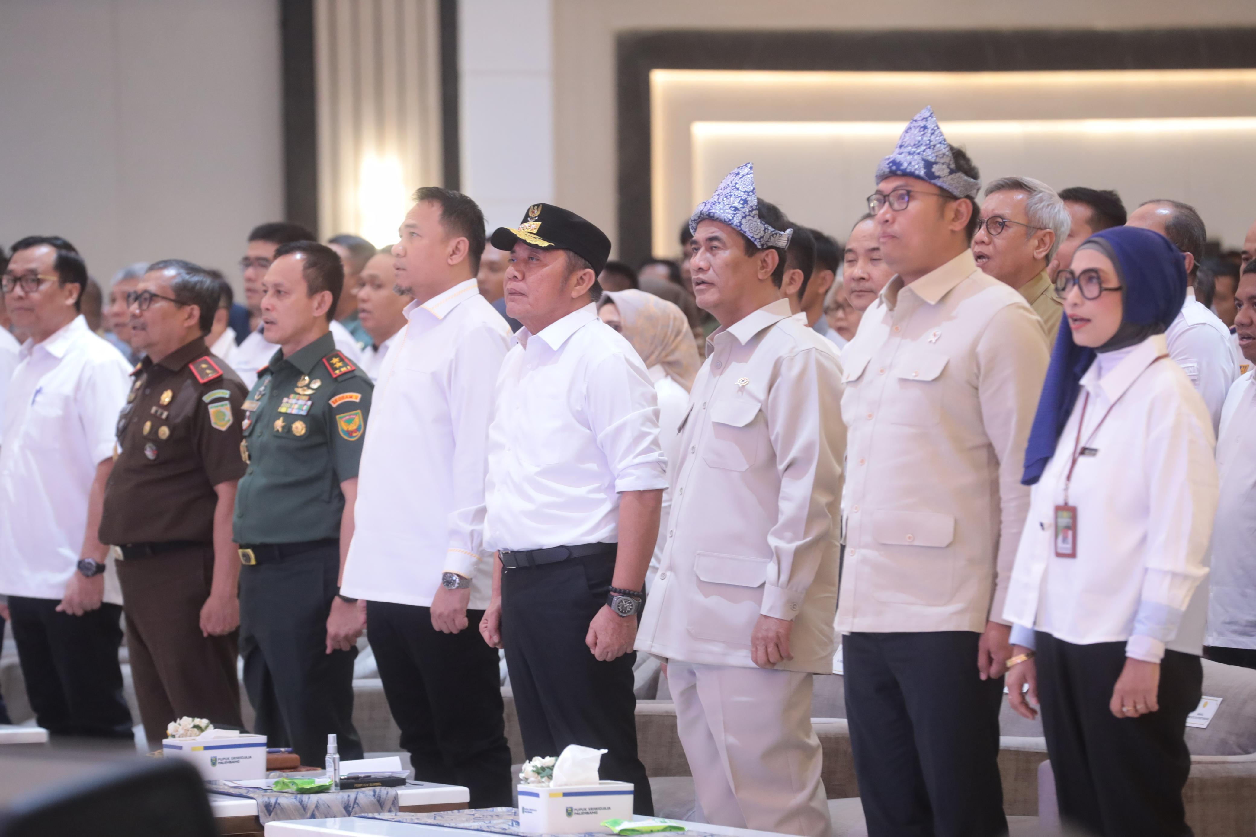 Mentan RI Dukung Upaya Gubernur Herman Deru Wujudkan Sumsel Swasembada Pangan Nasional