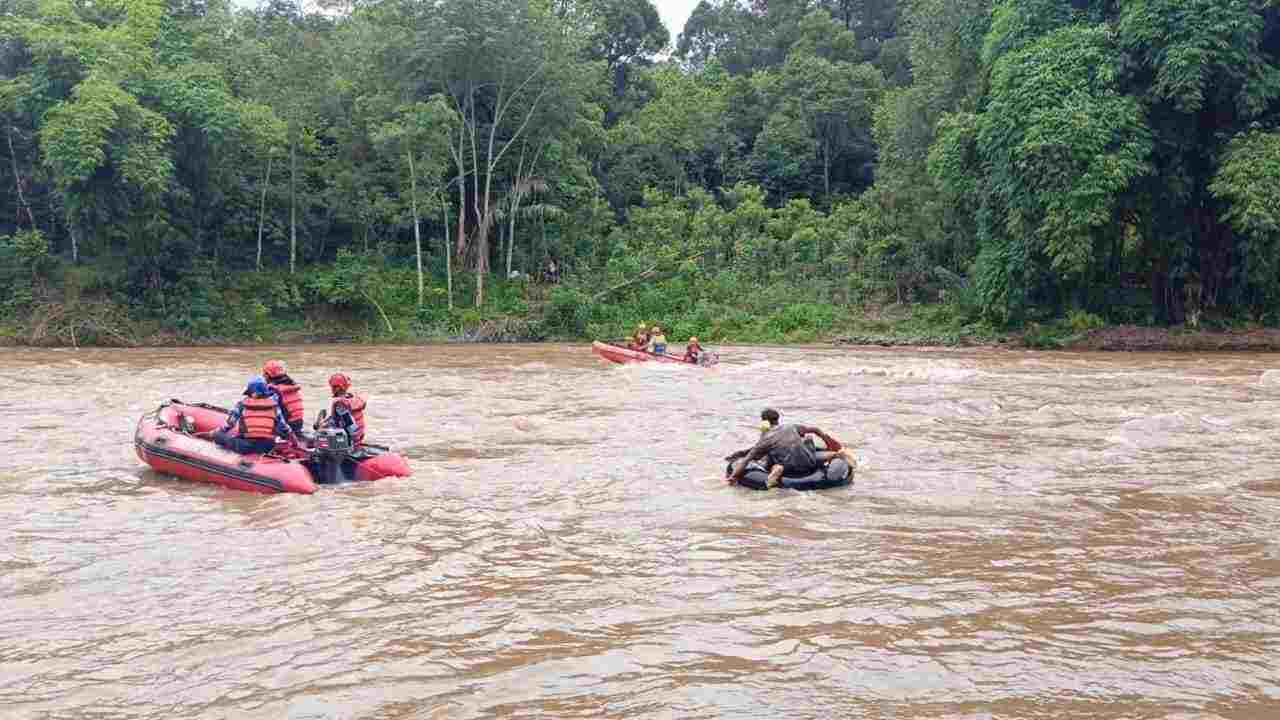 Lansia Tenggelam saat Mandi di Sungai Enim, Kantor SAR Palembang Kerahkan Tim Rescue