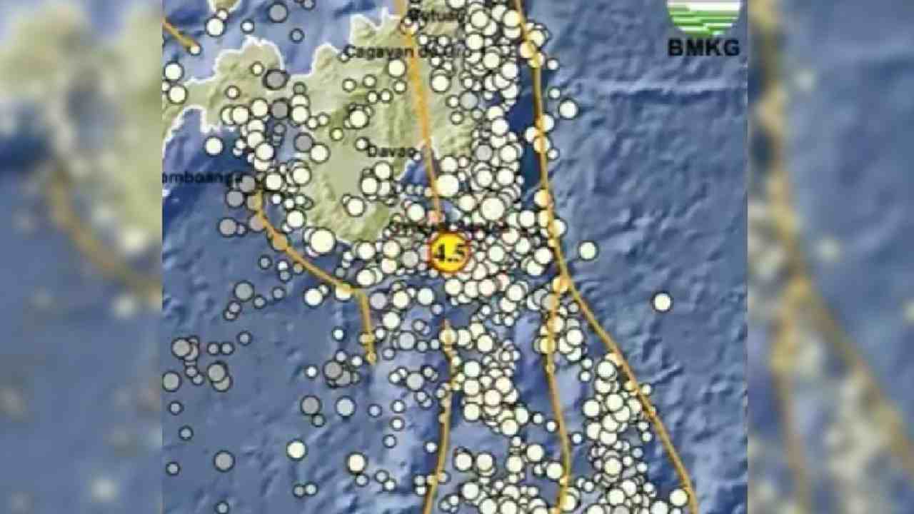 Update BMKG, Gempa 4.5 Magnitudo Guncang Melonguane Sulut, Tak Berpotensi Tsunami