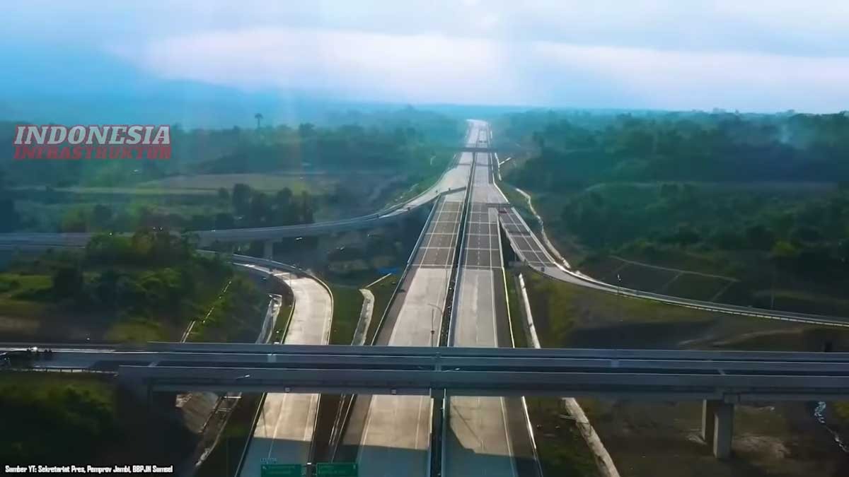 Tak Terkejar Libur Lebaran 2024! Jalan Tol Jambi - Betung Diperkirakan Selesai Akhir Tahun