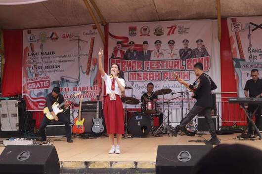 Wali Kota Lubuklinggau Buka Gebyar Festival Band Merah Putih, Ada 25 Grup Band Ikut Serta