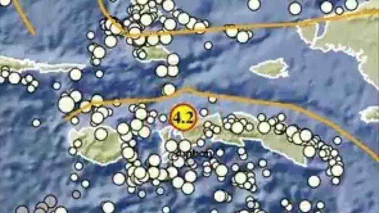 Update BMKG, Gempa Magnitudo 4.2 Guncang Seram Bagian Barat, Titik Episentrumnya Disini