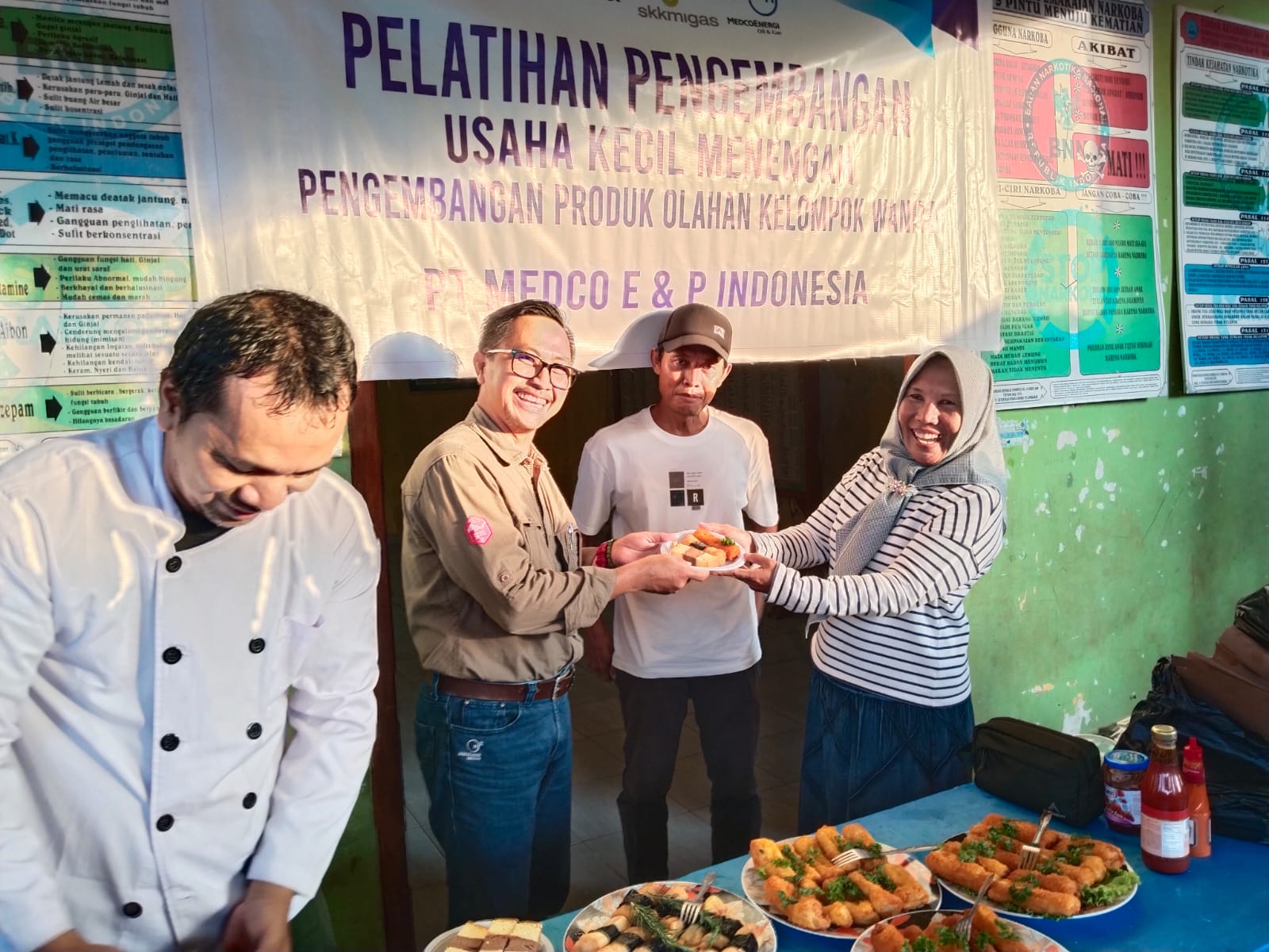 Bantu Tingkatkan Produk Olahan UKM, Medco E&P Gelar Pelatihan Kepada KWT Desa Pelawe