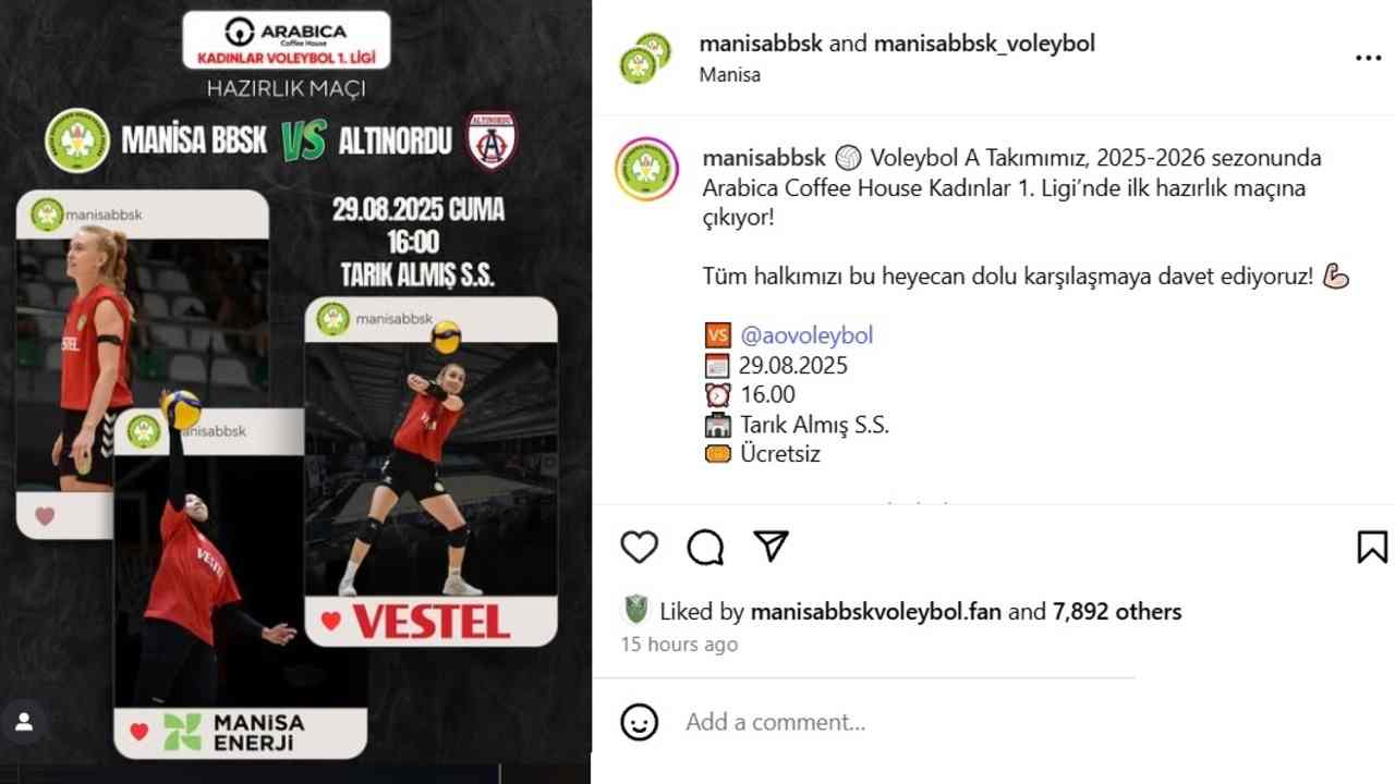 Debut Perdana Megawati di Turki! Altınordu Tantang Manisa BBSK 29 Agustus