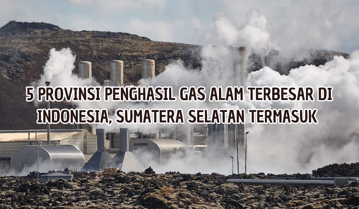 5 Provinsi Penghasil Gas Alam Terbesar di Indonesia, Sumatera Selatan Termasuk?