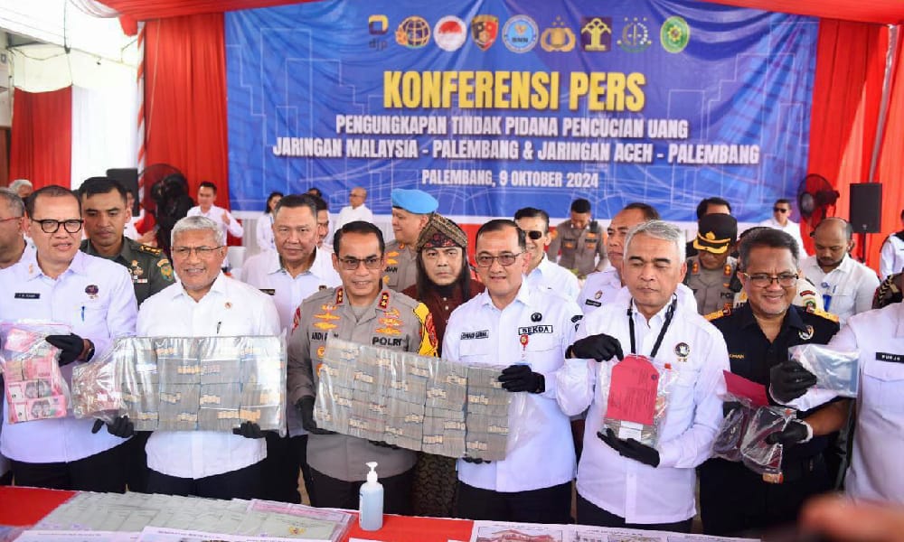 Dukung 100 Persen BNN Pemprov Sumsel Apresiasi Penangkapan Pencucian Uang Internasional 