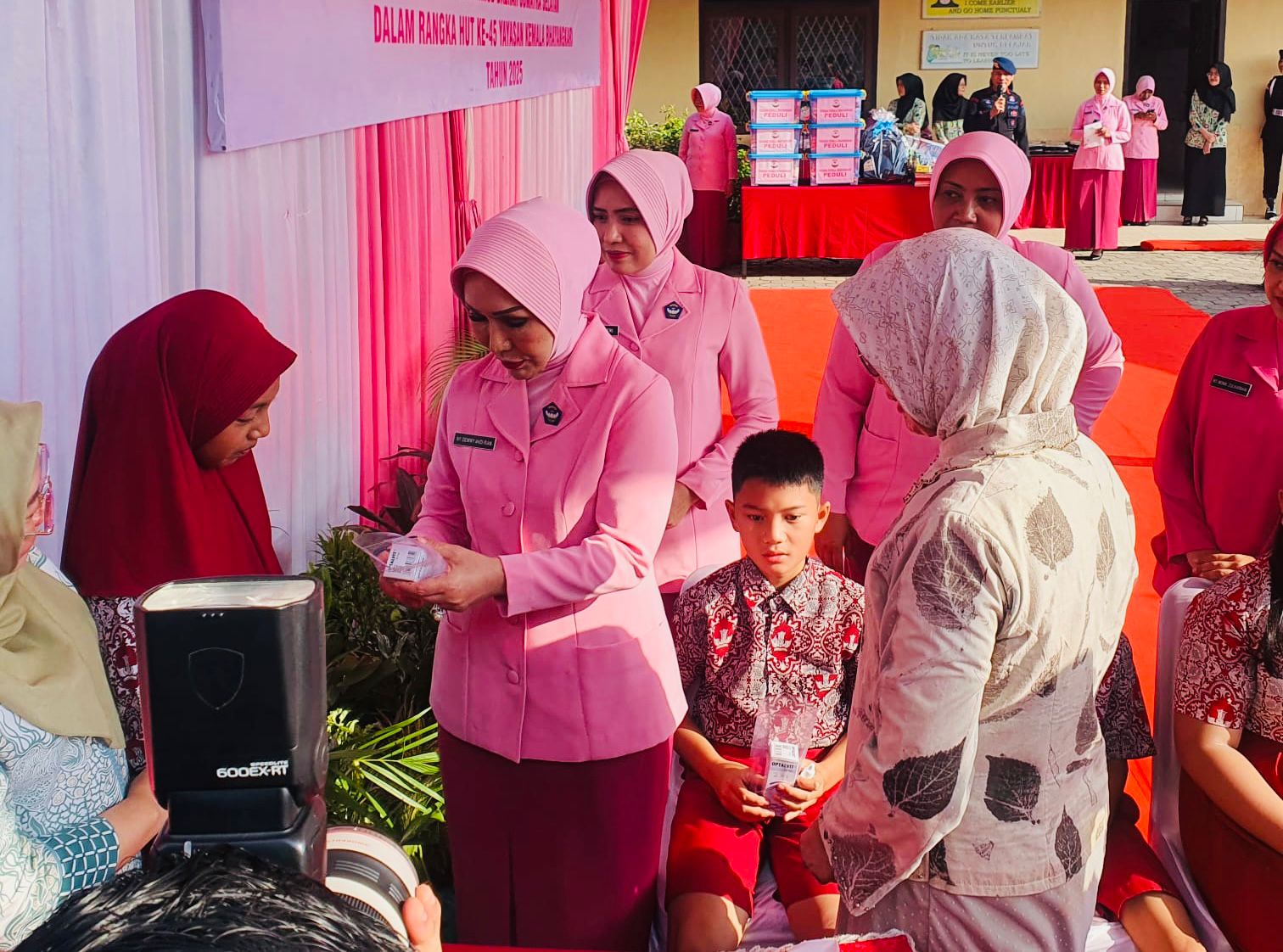 Rumkit Bhayangkara M Hasan Bersama Yayasan Kemala Bhayangkari Sumsel Gelar Bhaktikes