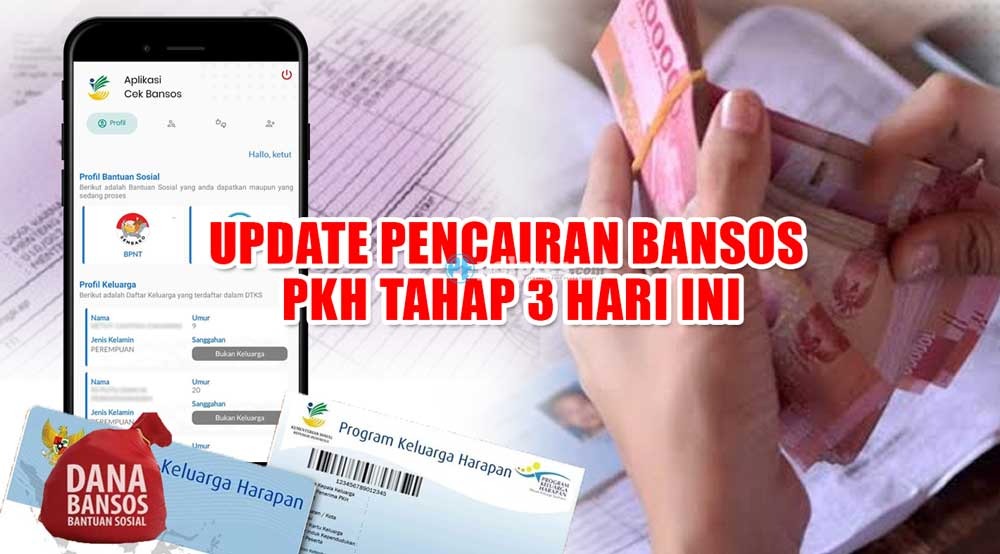 Update Pencairan Bansos PKH Tahap 3 Hari Ini, KPM Wilayah Ini Sudah Cair