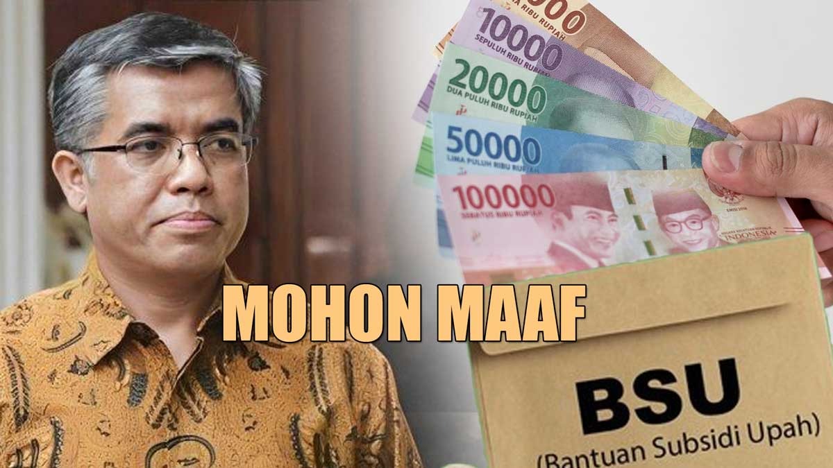 Mohon Maaf! Penerima BSU 2025 Rp600 Ribu Berkurang 1 Juta Orang, Ini Penjelasan Menaker