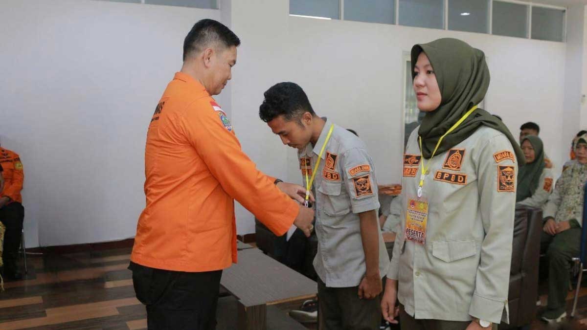 Satgas TRC BPBD Muara Eim Dilatih Water Rescue, Ini Harapan Kepala Kantor SAR Palembang