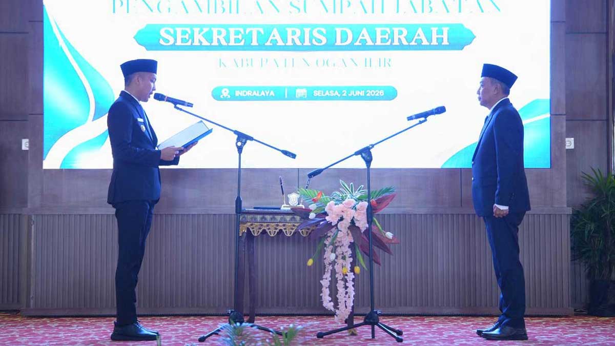 Sah Jadi Sekda Definitif, Dicky Syailendra Dituntut Bupati Ogan Ilir Segera Hadirkan Inovasi Kilat