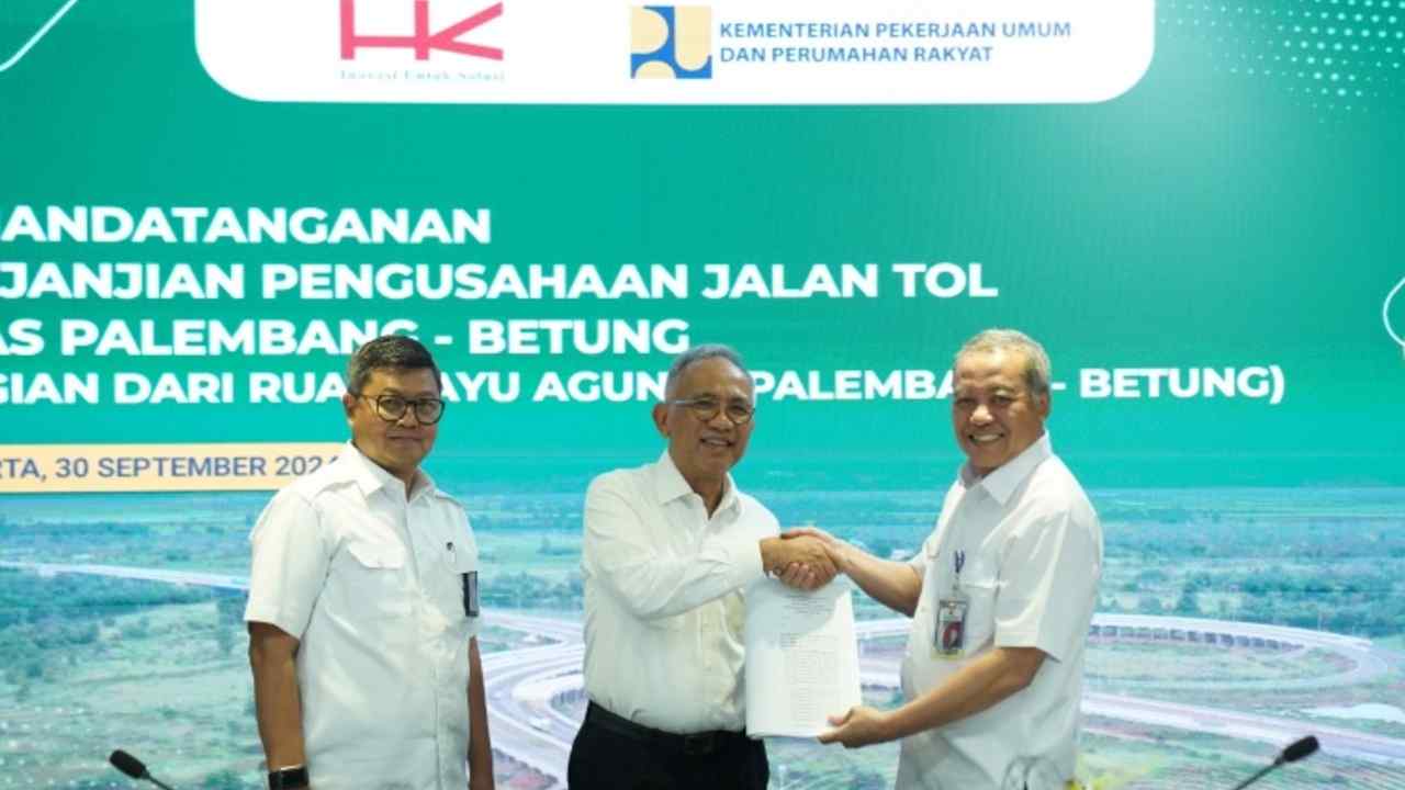 Proyek Tol Palembang – Betung Dimulai, Nilai Invetasinya Capai Rp14,981 Triliun