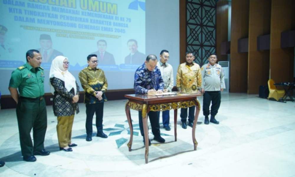 Pemkab Muba dan Institut Agama Islam Tazkia Teken MoU, Upaya Menuju Generasi Emas