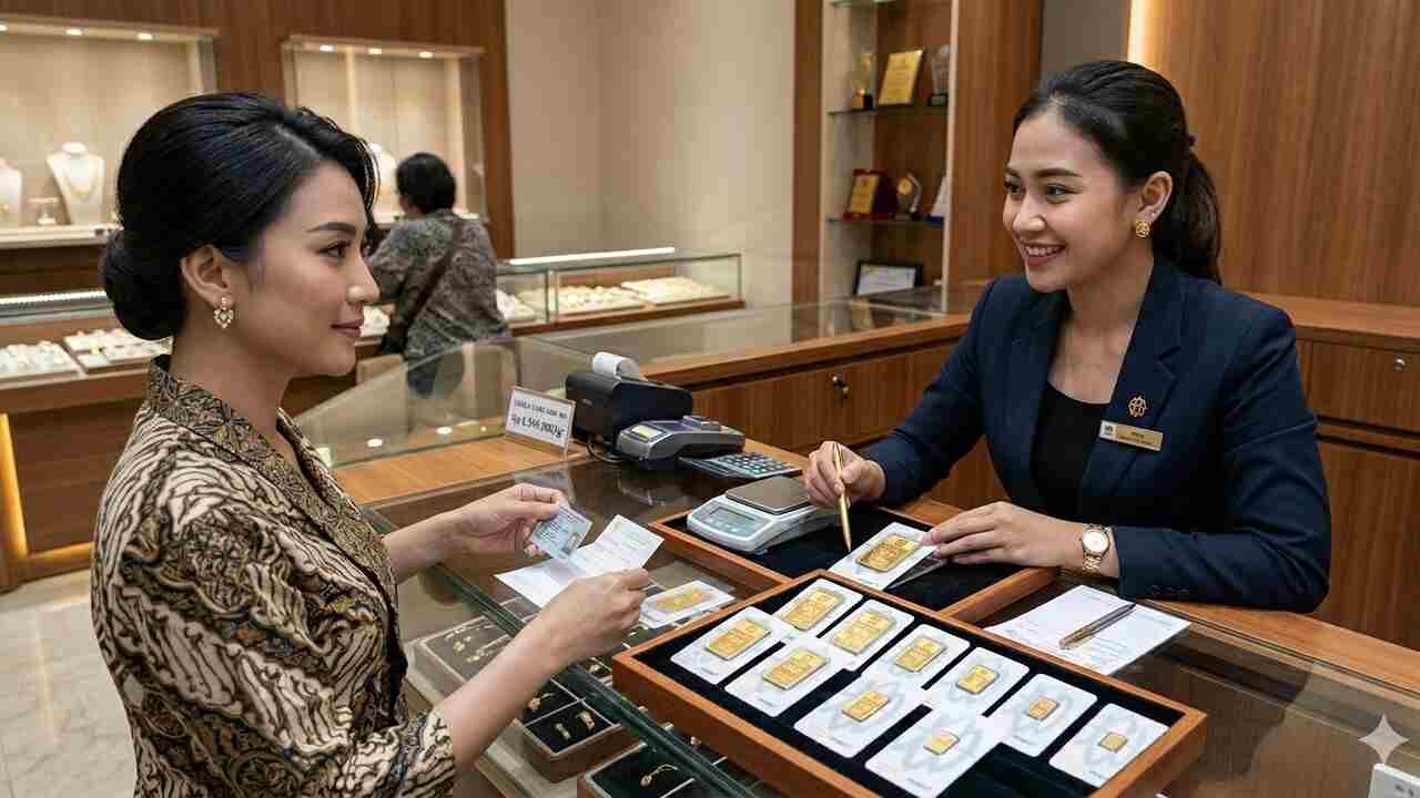Emas Pegadaian Melemah Hari Ini, Simak Harga Antam, UBS dan Galeri24 Terbaru