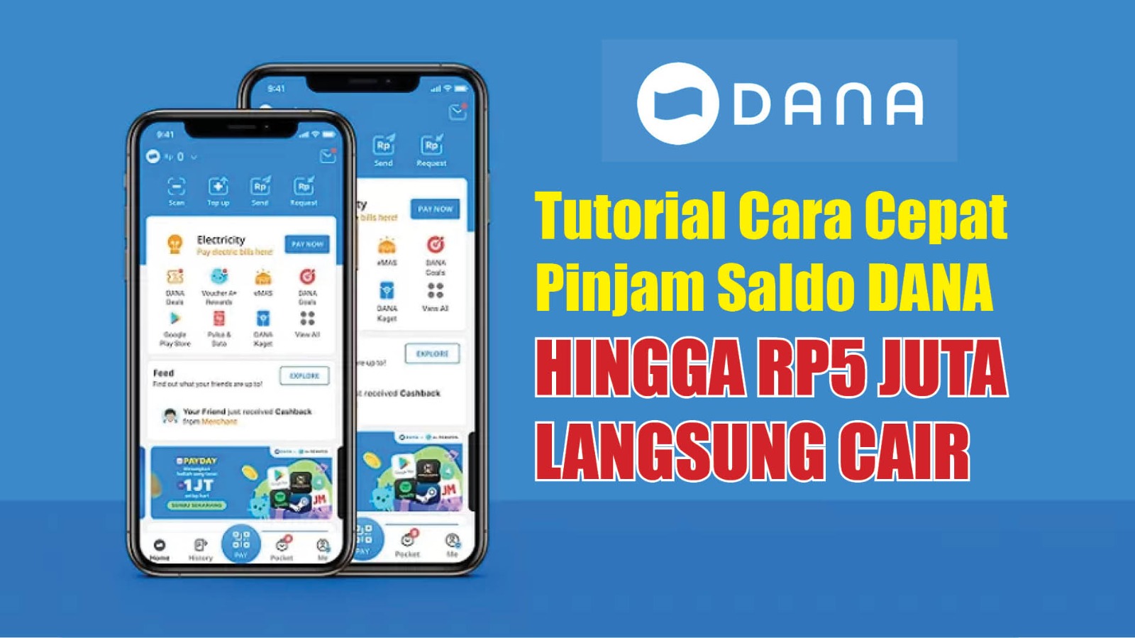 Tutorial Cara Cepat Pinjam Saldo DANA Hingga Rp5 Juta Dalam Hitungan Menit Langsung Cair