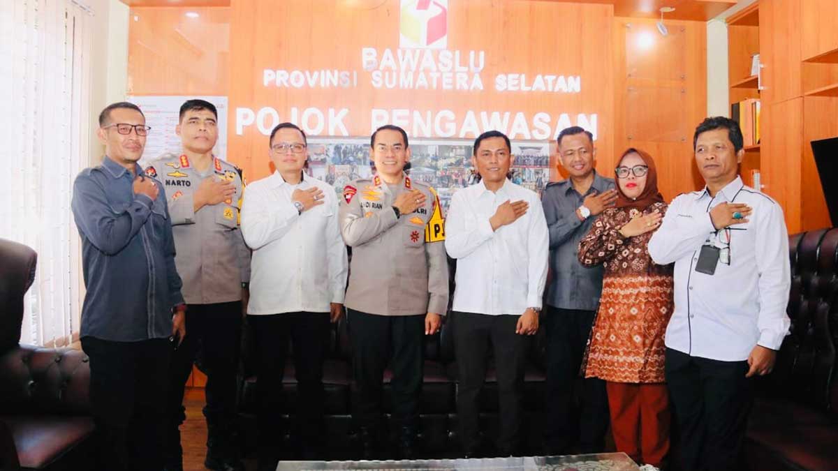 Audiensi dengan Bawaslu Provinsi, Kapolda: Siap Lakukan Penebalan Pengamanan Pilkada Serentak 2024