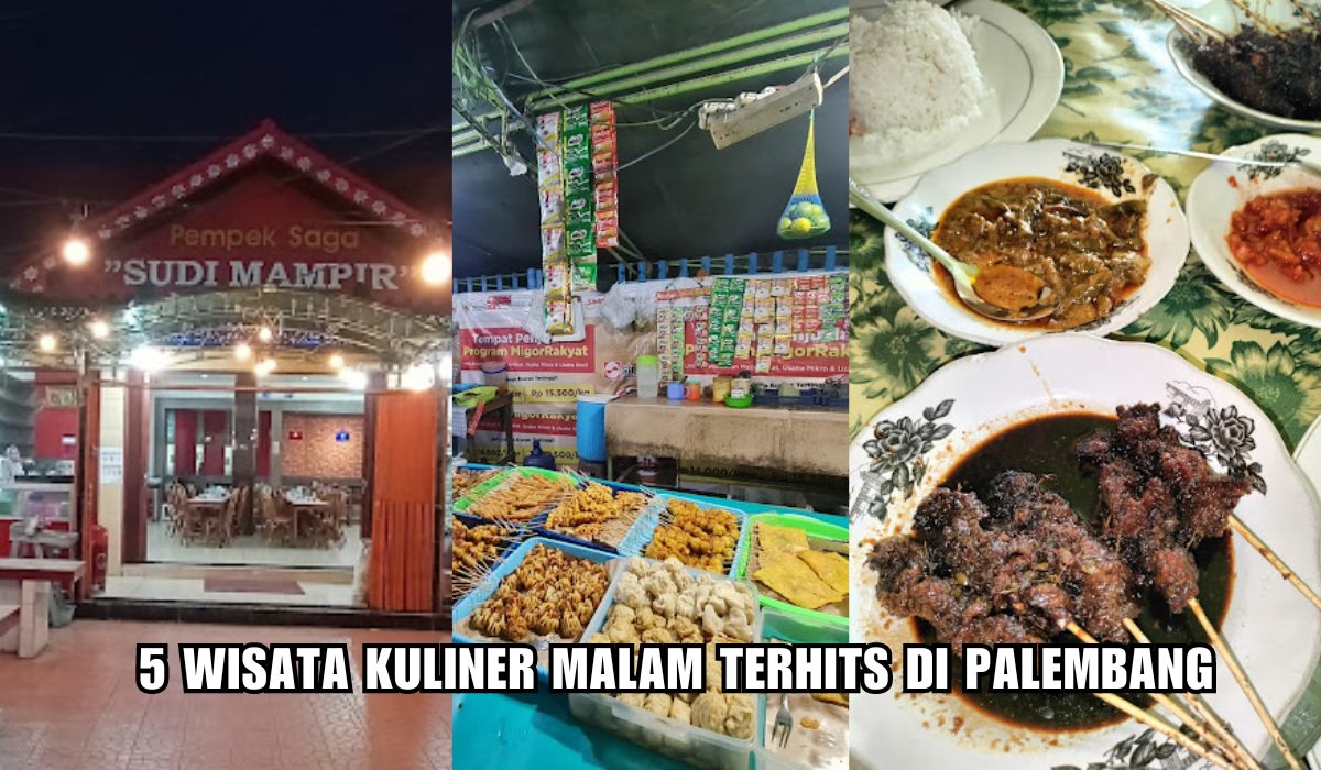 5 Rekomendasi Wisata Kuliner Malam Terhits di Palembang, Hadirkan View Jembatan Ampera yang Megah