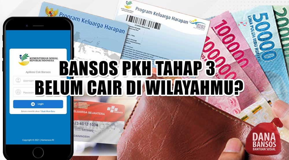 Bansos PKH Tahap 3 Belum juga Cair, Ternyata Ini Penyebabnya  