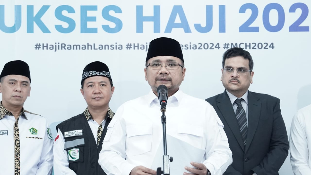 Menag Sebut Kesuksesan Penyelenggaraan Haji 2024 Berkat Penerapan Skema 4-3-5