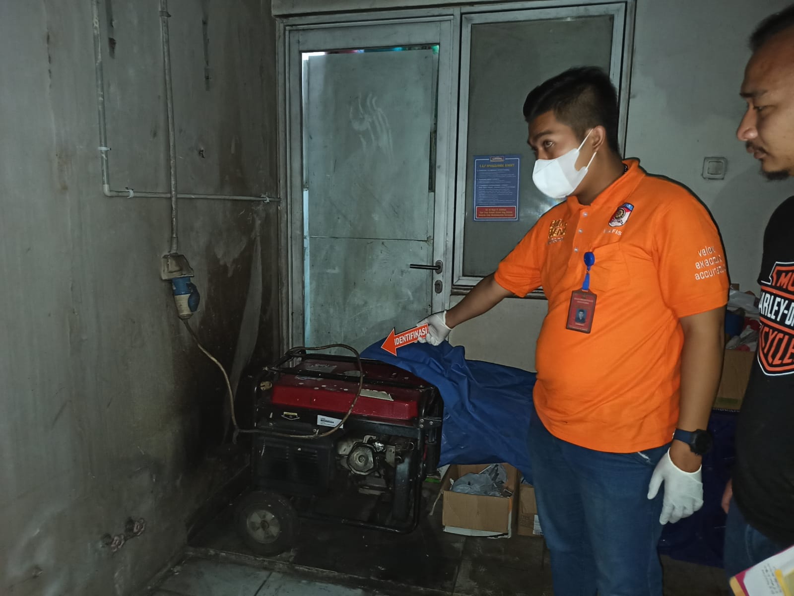 Diduga Keracunan Karbon Monoksida Dari Genset, Karyawan Minimarket Tewas 