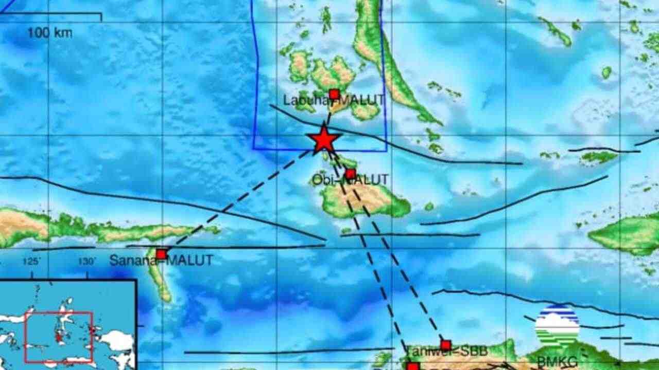 Gempa 3.8 Magnitudo Guncang Maluku Utara, Cek Pusat Gempa Regional IX Ambon